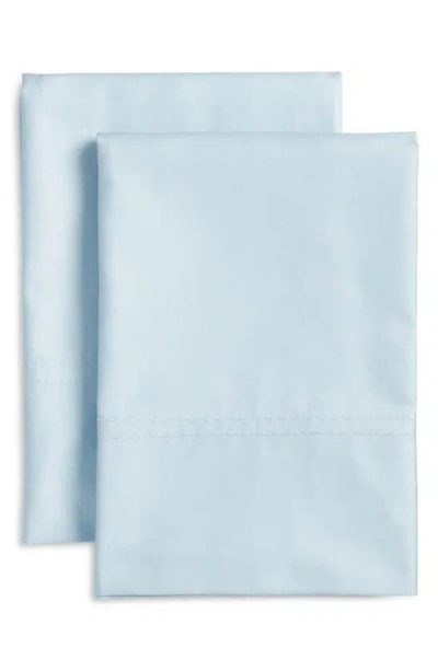 Nordstrom 400 Thread Count Organic Cotton Pillowcases In Blue Skyride