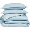 Nordstrom 400 Thread Count Organic Cotton Sateen Duvet Cover & Shams Set In Blue Skyride