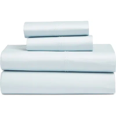 Nordstrom 400 Thread Count Organic Cotton Sateen Sheet Set In Blue Drift