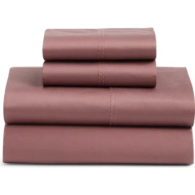 Nordstrom 400 Thread Count Organic Cotton Sateen Sheet Set In Pink