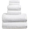 NORDSTROM NORDSTROM 6-PIECE HYDRO ORGANIC COTTON BLEND BATH TOWEL, HAND TOWEL & WASHCLOTH SET