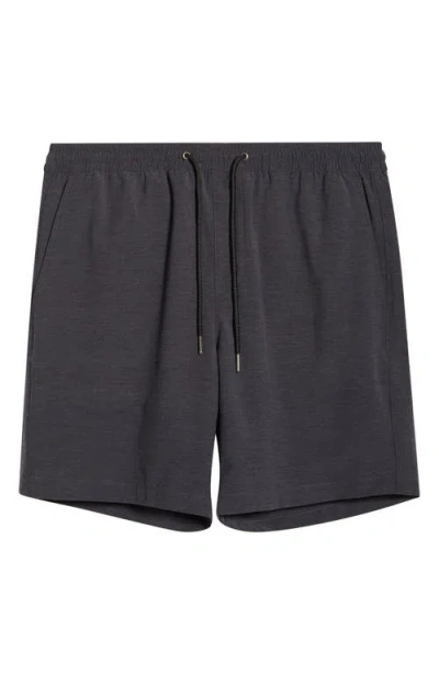 Nordstrom 7-inch Volley Swim Shorts In Black