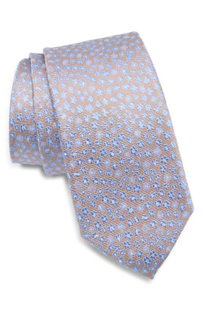 Nordstrom Adantee Floral Silk Tie In Blue