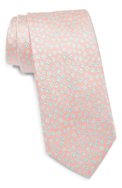 Nordstrom Adantee Floral Silk Tie In Pink