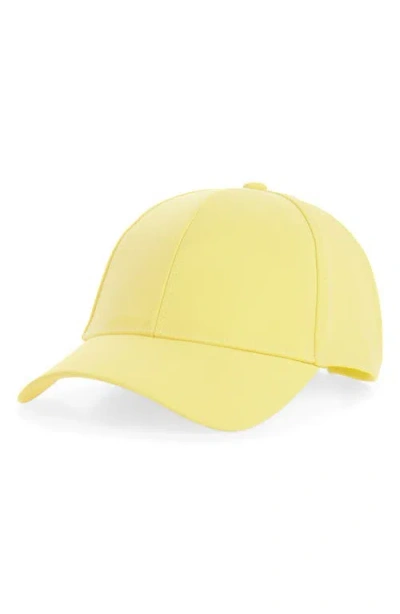 Nordstrom Adjustable Baseball Cap In Yellow