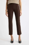 Nordstrom Ankle Pull-on Pants In Brown