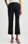 Nordstrom Ankle Straight Leg Pants In Black