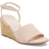 Nordstrom Arlene Ankle Strap Wedge Sandal In Multi