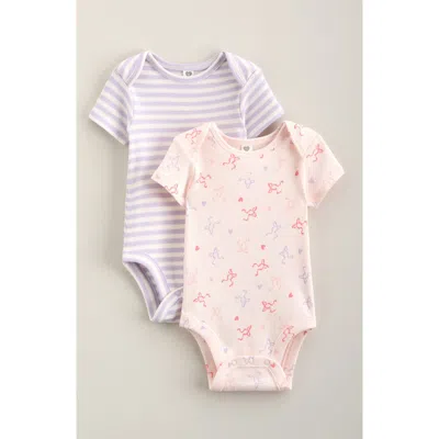 Nordstrom Babies'  Assorted 2-pack Bodysuits In Multi