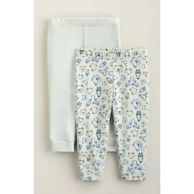 Nordstrom Babies'  Assorted 2-pack Cotton Joggers In Multi