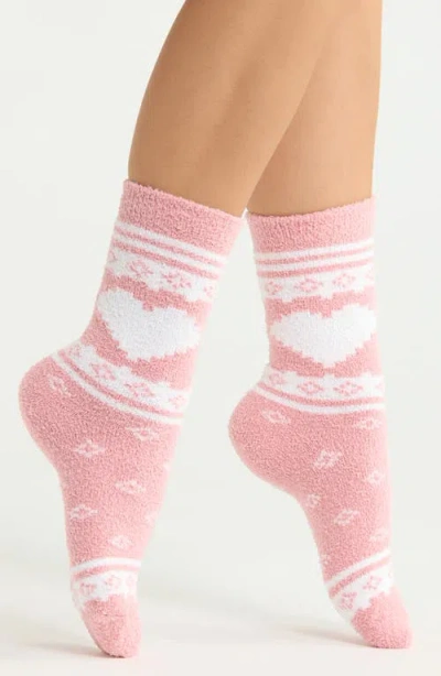 Nordstrom Assorted 2-pack Cozy Dorm Crew Socks In Multi