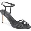 Nordstrom Astor Ankle Strap Sandal In Black