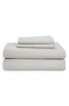 Nordstrom At Home Percale Sheet Set In Grey Vapor