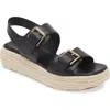 Nordstrom Avila Slingback Espadrille Platform Sandal In Black