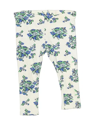 Pre-owned Nordstrom Baby Kids' Leggings In White