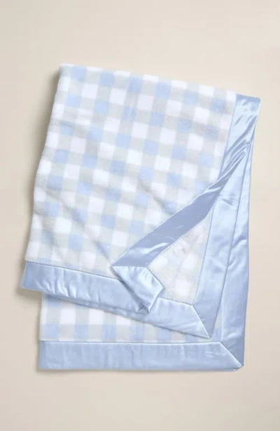 Nordstrom Baby Print Plush Blanket In Blue