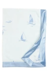 Nordstrom Baby Print Plush Blanket In Blue