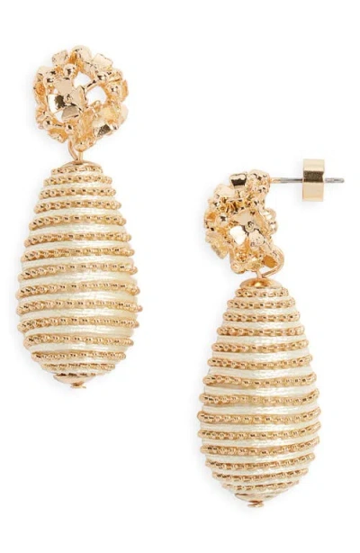 Nordstrom Ball Chain Statement Drop Earrings In Multi