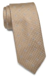 Nordstrom Barbaro Neat Silk Tie In Brown