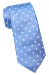 Nordstrom Batson Neat Dot Silk Tie In Blue