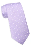 Nordstrom Batson Neat Dot Silk Tie In Lilac