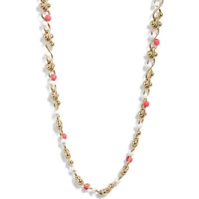 Nordstrom Beaded Chain Necklace In Gold