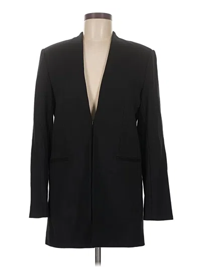 Pre-owned Nordstrom Blazer Jacket In Black