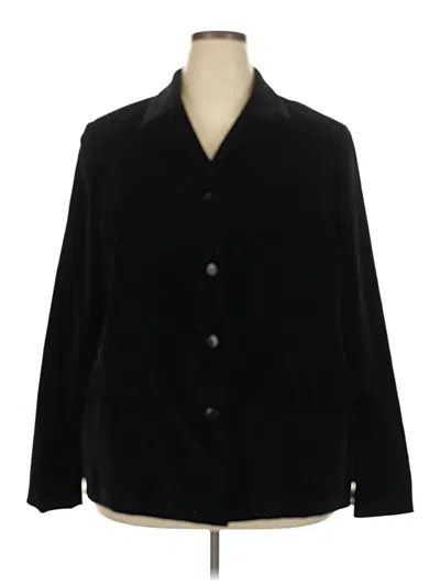 Pre-owned Nordstrom Blazer Jacket In Black