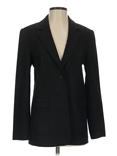 Pre-owned Nordstrom Blazer Jacket In Black