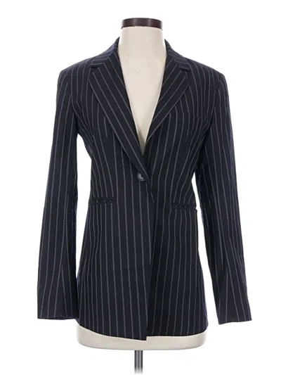 Pre-owned Nordstrom Blazer Jacket In Blue