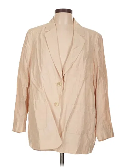 Pre-owned Nordstrom Blazer Jacket In Tan