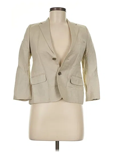 Pre-owned Nordstrom Blazer Jacket In Tan