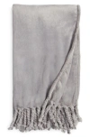 Nordstrom Bliss Oversize Throw Blanket In Grey Griffin