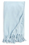 Nordstrom Bliss Oversize Throw Blanket In Blue Skyride