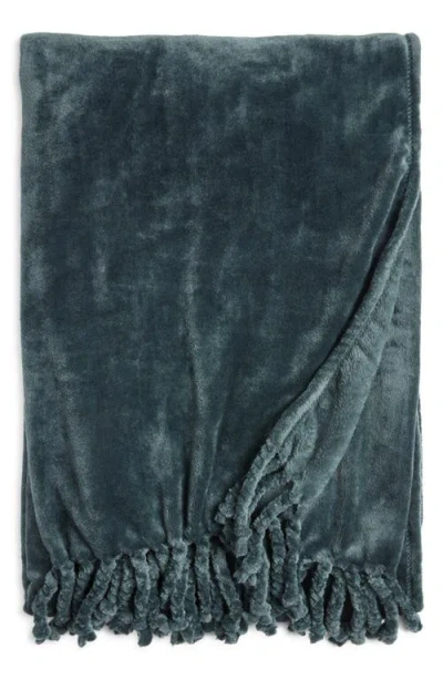 Nordstrom Bliss Throw Blanket In Green Gables