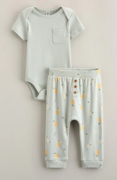 Nordstrom Babies'  Bodysuit & Joggers Set In Multi