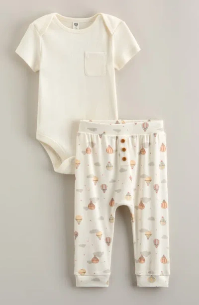 Nordstrom Babies'  Bodysuit & Joggers Set In Multi