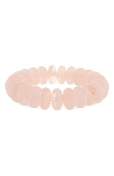 Nordstrom Bold Disc Beaded Stretch Bracelet