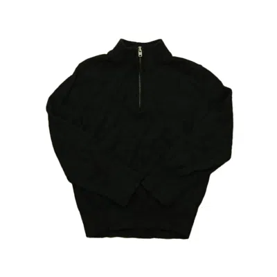 Nordstrom Kids' Boys Gray Sweater In Black