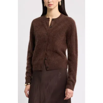 Nordstrom Brushed Cashmere Cardigan In Multi