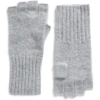 Nordstrom Brushed Cashmere Fingerless Gloves In Blue