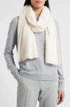 Nordstrom Brushed Cashmere Scarf In Beige Beach