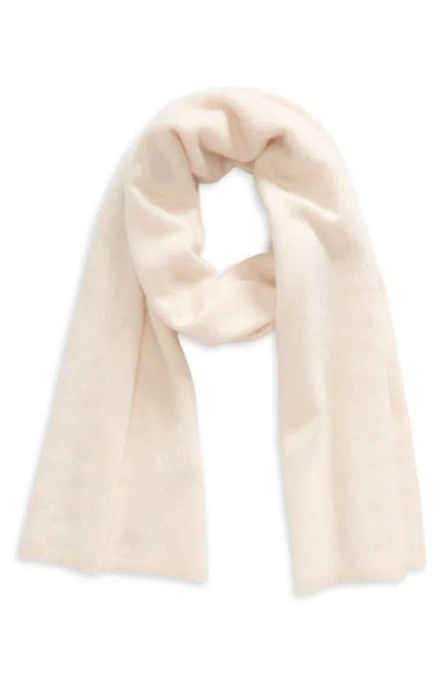 Nordstrom Brushed Cashmere Scarf In Beige Beach