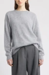 Nordstrom Brushed Cashmere Sweater In Gray