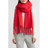 Nordstrom Brushed Fringed Scarf