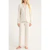 Nordstrom Brushed Hacci Pajamas In Neutral