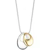 Nordstrom Bubbly Link Pendant Necklace In Goldilver