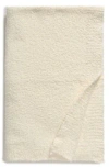 Nordstrom Butter Throw Blanket In Ivory Marshmallow