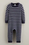 Nordstrom Cable Sweater Romper In Blue
