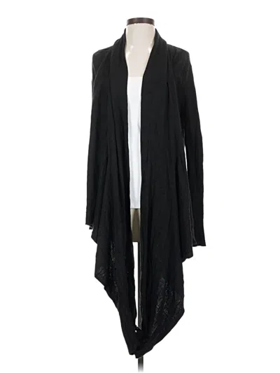 Pre-owned Nordstrom Cardigan Sweater In Black